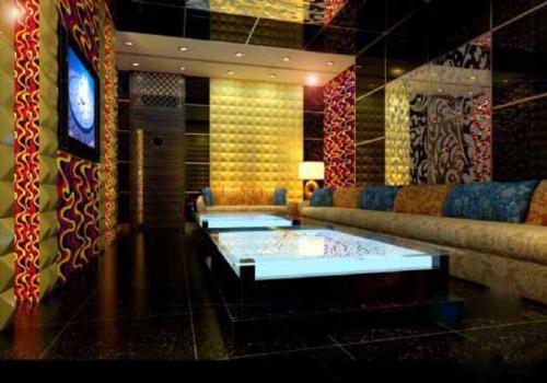 奢華包裹下的ktv設(shè)計(jì)效果圖  意識(shí)流的大膽運(yùn)用