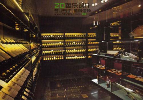隱匿的火熱空間   paternina 紅酒酒吧設計效果圖欣賞