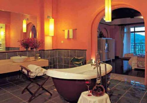 酒店設計空間互借演繹溫泉文化　　香泉溫泉度假酒店設計欣賞