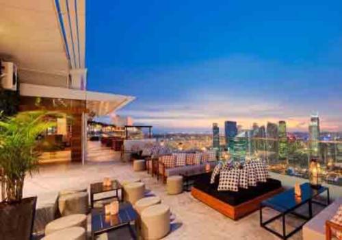 酒吧設(shè)計顛覆傳統(tǒng)  Ku De Ta天臺酒吧設(shè)計圖欣賞