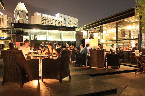 國(guó)外酒吧設(shè)計(jì)欣賞之Orgo露臺(tái)酒吧設(shè)計(jì)效果圖