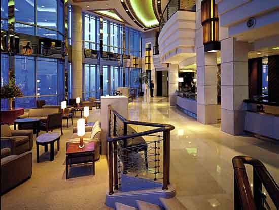 上海金茂凱悅酒店設(shè)計:世界最高的五星級酒店設(shè)計欣賞
