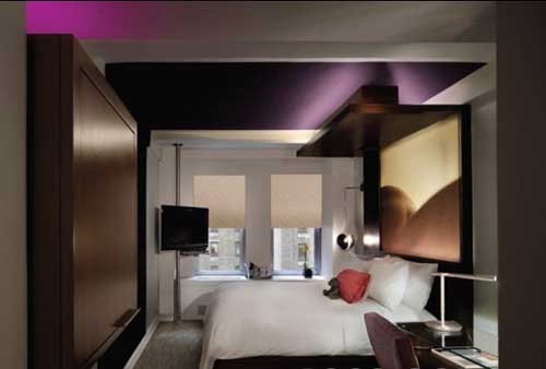 奢華旋風(fēng)來(lái)襲 紐約W精品酒店室內(nèi)設(shè)計(jì)欣賞