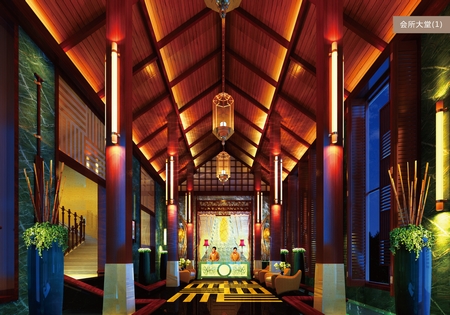 吉林郭爾羅斯SPA?xí)O(shè)計(jì)效果圖