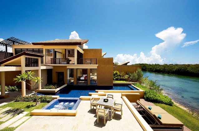 自然與奢華的墨西哥瑪雅哥巴悅榕酒莊設(shè)計