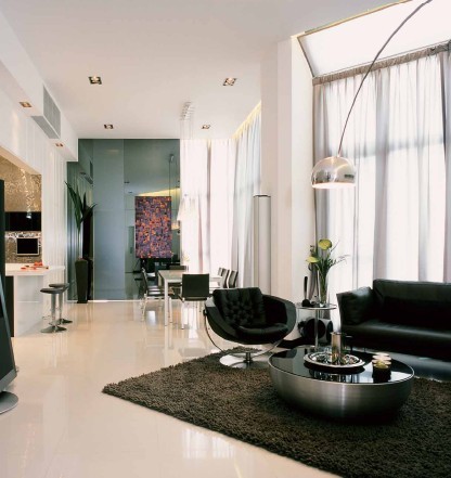 私人會所設計之經(jīng)典“黑白配”