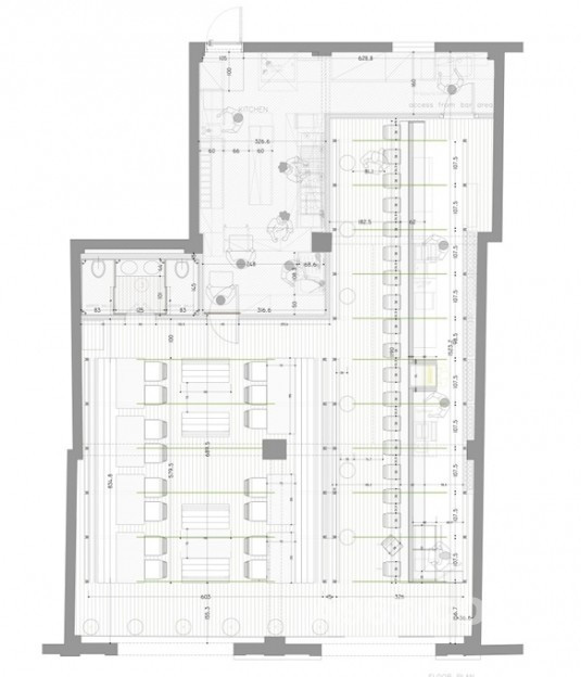 酒店餐廳效果圖:黎巴嫩貝魯特MYU餐廳設計欣賞