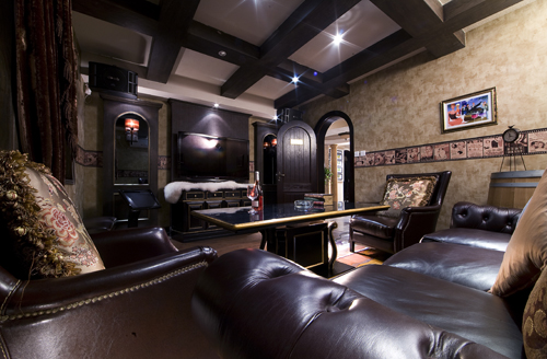 紅酒會所設計效果圖