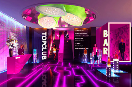 酒吧設(shè)計挑戰(zhàn)娛樂極限 TOPCLUB酒吧設(shè)計圖欣賞