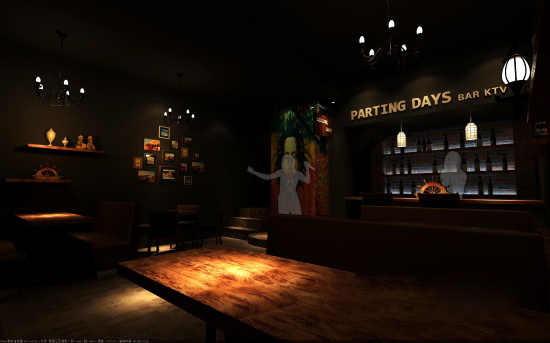 紀念舊時光  PARTING DAYS電影主題酒吧設計欣賞