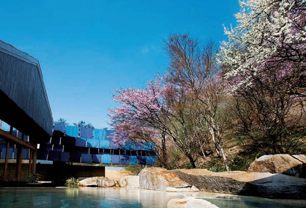 溫泉度假酒店景觀設(shè)計(jì)欣賞  虹夕諾雅輕井澤溫泉酒店