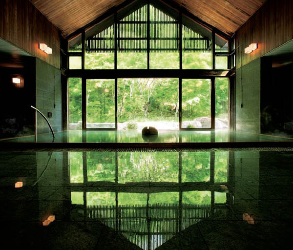 溫泉度假酒店景觀設(shè)計(jì)欣賞  虹夕諾雅輕井澤溫泉酒店