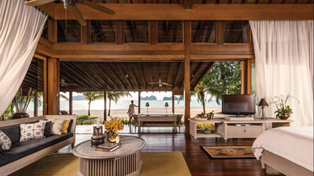 熱帶叢林里的度假天堂  蘭卡威四季酒店設(shè)計欣賞