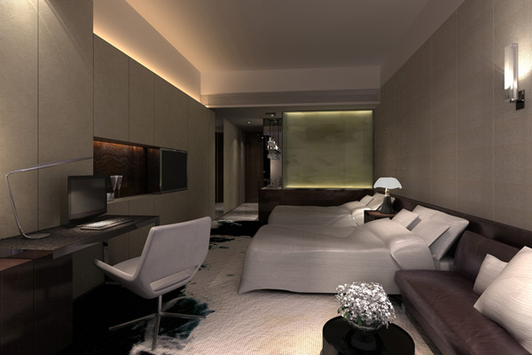 廣州新天希爾頓商務(wù)酒店設(shè)計(jì)  享受鬧市中的清閑