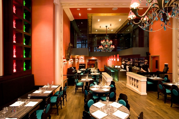五星級(jí)酒店中的特色餐廳酒吧設(shè)計(jì)圖欣賞