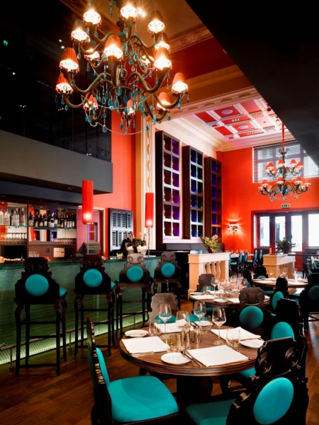 五星級(jí)酒店中的特色餐廳酒吧設(shè)計(jì)圖欣賞