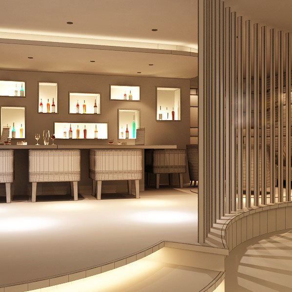 清吧設計案例  禪缺特色酒吧設計效果圖欣賞