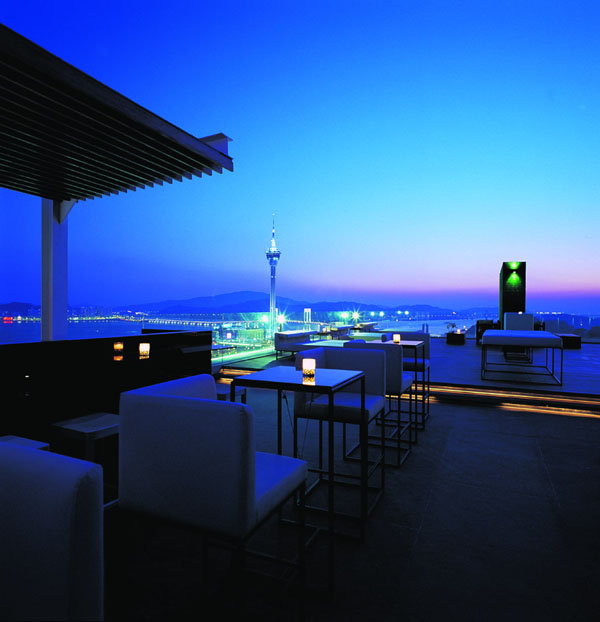澳門頂尖娛樂場所 Sky21餐廳酒吧設(shè)計欣賞