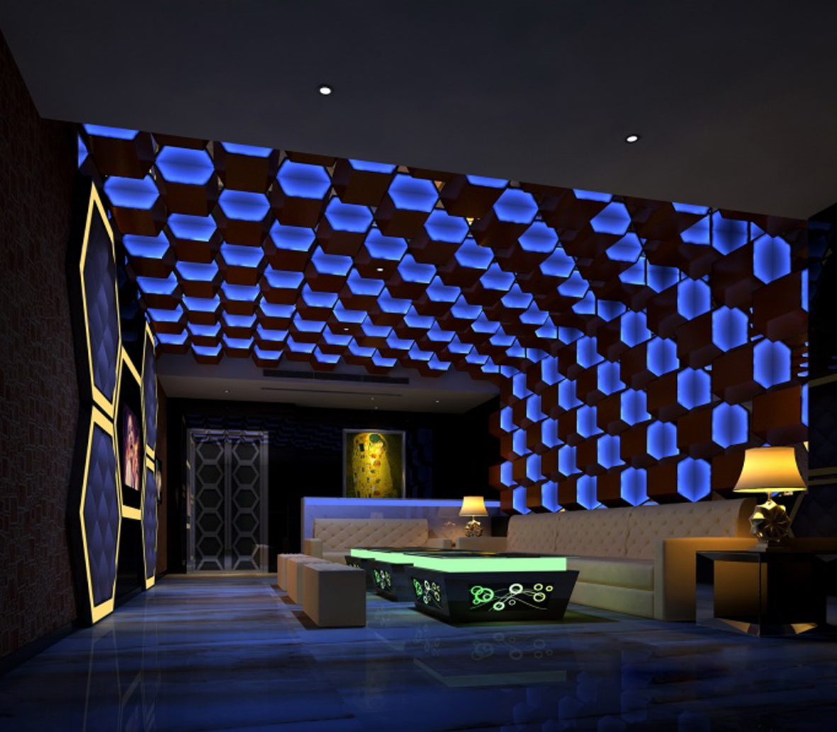 百花谷KTV設計效果圖欣賞