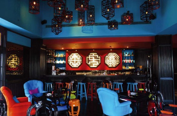 用色彩點(diǎn)亮生活 Shanghai Tang 會(huì)所設(shè)計(jì)