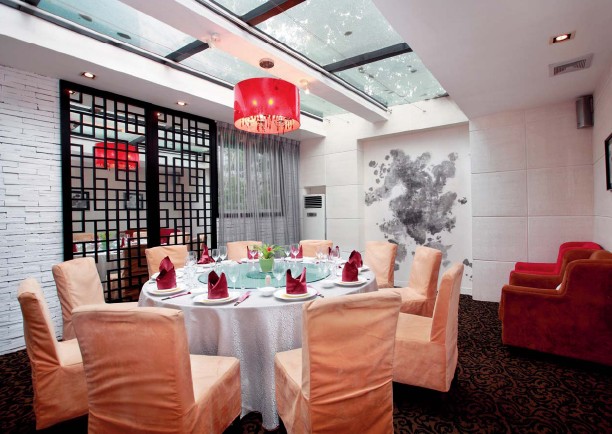 中式意境特色酒店餐廳設(shè)計(jì)欣賞  晶澤印象餐廳