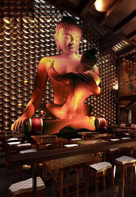 艷遇佛助陣麗江主題酒吧設(shè)計(jì)  大俗還是大雅