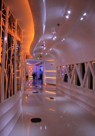 賦予歐式雕塑感 金色暢想娛樂會所設(shè)計效果圖欣賞