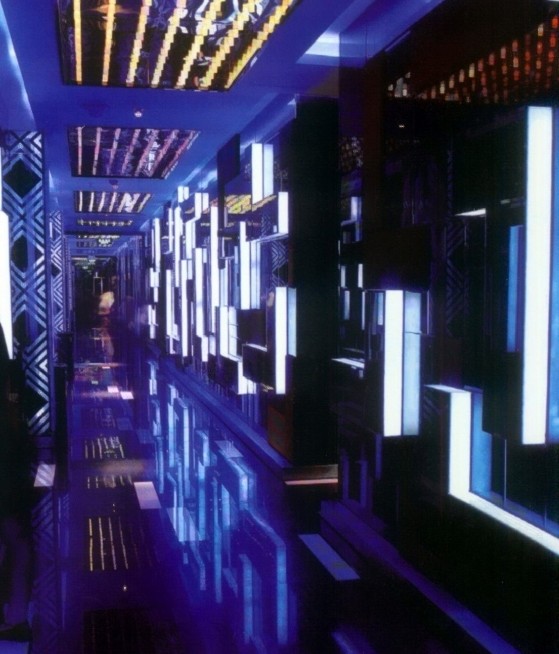 源泉國際俱樂部設(shè)計圖賞析 時尚抽象藝術(shù)空間的典范