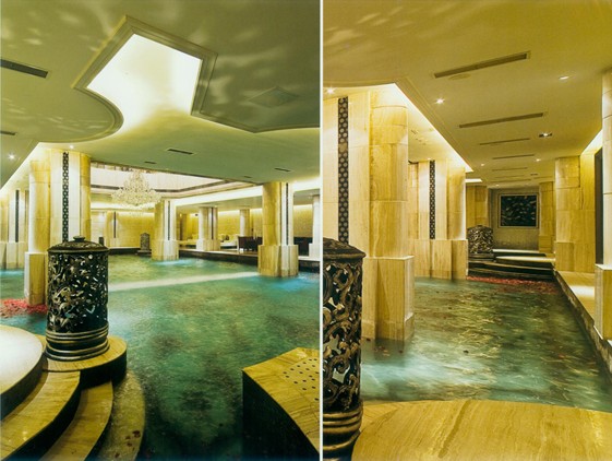 銀色假日洗浴會(huì)所設(shè)計(jì)欣賞 “觸摸”舒適的簡約美