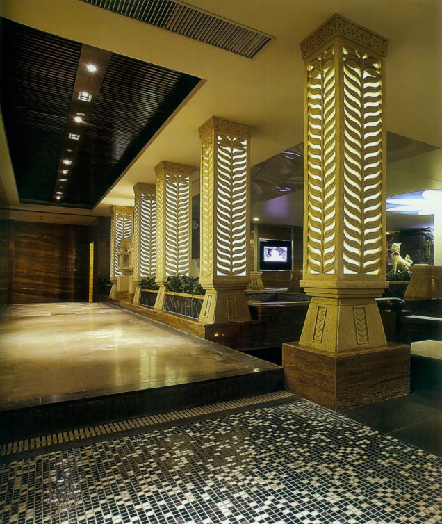 星河灣桑拿洗浴設(shè)計圖欣賞 品味厚重的古代文化帶來的震撼