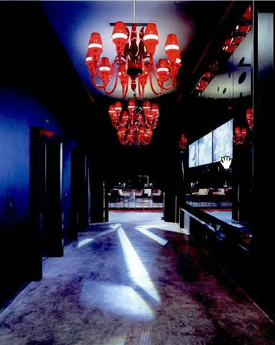 紅色性感 KLUBBROUGE酒吧設(shè)計(jì)效果圖