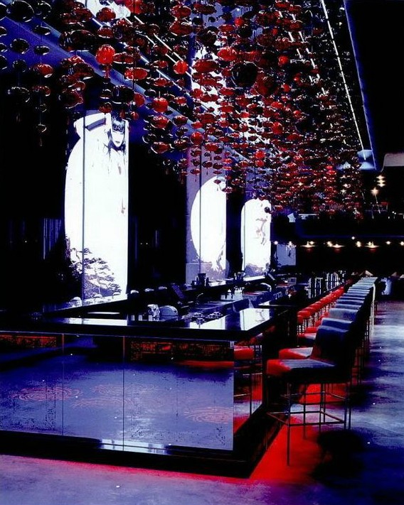 紅色性感 KLUBBROUGE酒吧設(shè)計(jì)效果圖