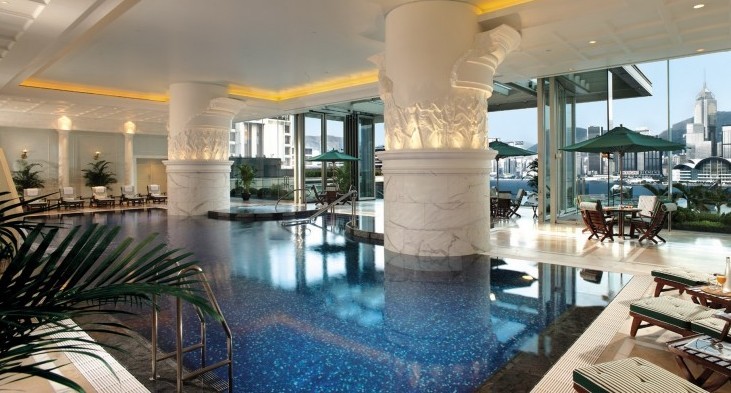 香港半島酒店水療中心設(shè)計高清圖