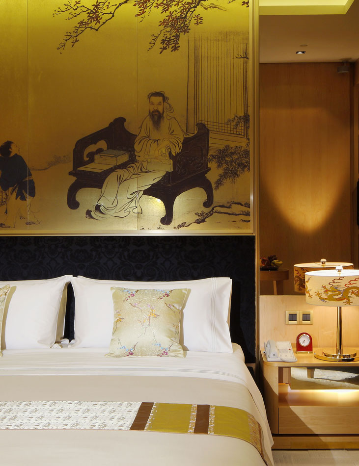 傳統(tǒng)的東方格調(diào)和西方美學(xué)的共融 盤古七星酒店設(shè)計(jì)案例欣賞