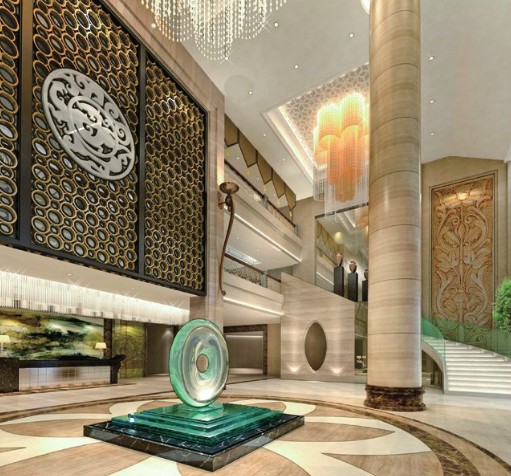 大氣莊重的遠(yuǎn)安國際大酒店設(shè)計(jì)效果圖欣賞