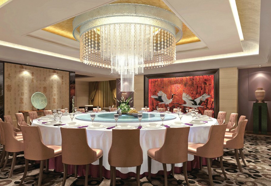 大氣莊重的遠(yuǎn)安國際大酒店設(shè)計(jì)效果圖欣賞