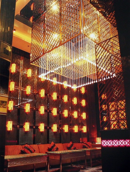 上海823夜總會設(shè)計(jì)效果圖 尊貴如皇家宮殿