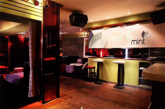 集中了各種鮮艷的顏色 MINT酒吧設(shè)計(jì)效果圖欣賞