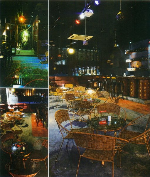 中國(guó)古典風(fēng)味的舒適空間 上海虹橋花園酒吧設(shè)計(jì)