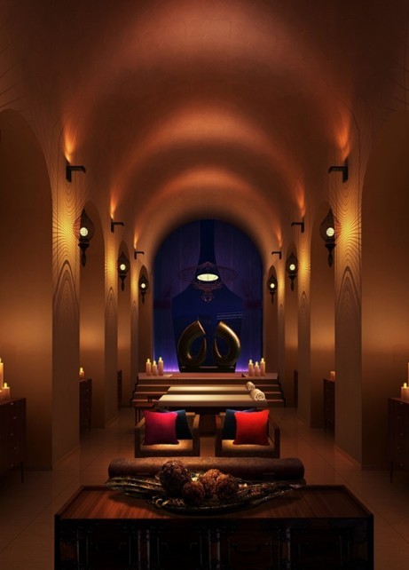 印尼風(fēng)格洗浴會所SPA設(shè)計