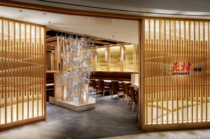 上海哲東酒店餐廳設(shè)計(jì)推薦:充滿創(chuàng)意的壽司店設(shè)計(jì)圖欣賞