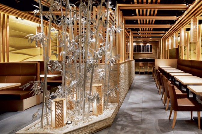 上海哲東酒店餐廳設(shè)計(jì)推薦:充滿創(chuàng)意的壽司店設(shè)計(jì)圖欣賞
