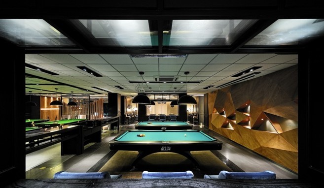 福州賓格臺球會所設計欣賞