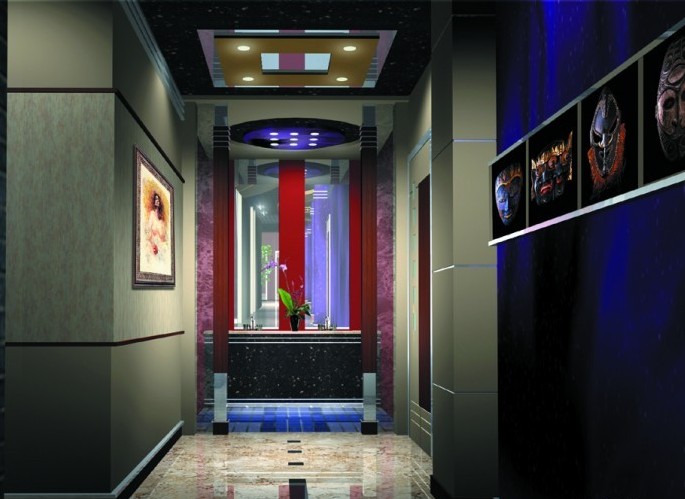 時尚KTV設(shè)計效果圖