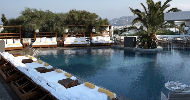 米克諾斯島(Mykonos)Belvedere 天然度假洗浴中心設(shè)計