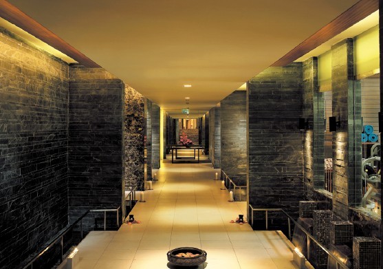 突破傳統(tǒng)組合形式 新德里香格里拉水療中心