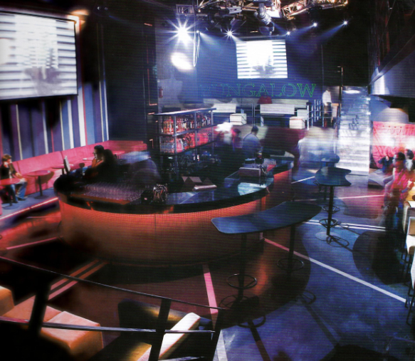 墨西哥城的Bungalow酒吧俱樂部設計欣賞